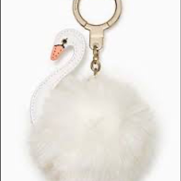 Kate Spade Swan Key Ring - Picture 2 of 2